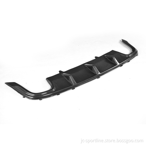 CC Carbon Fiber Rear Bumper Diffuser for VW Passat CC Sedan 4-Door (2008-2012)